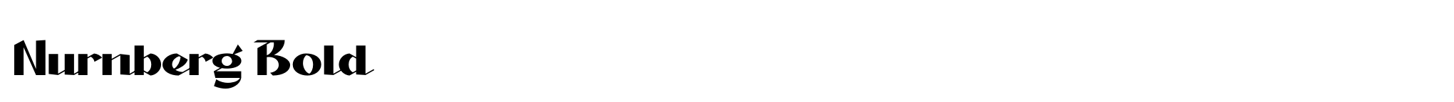 Nurnberg Bold image